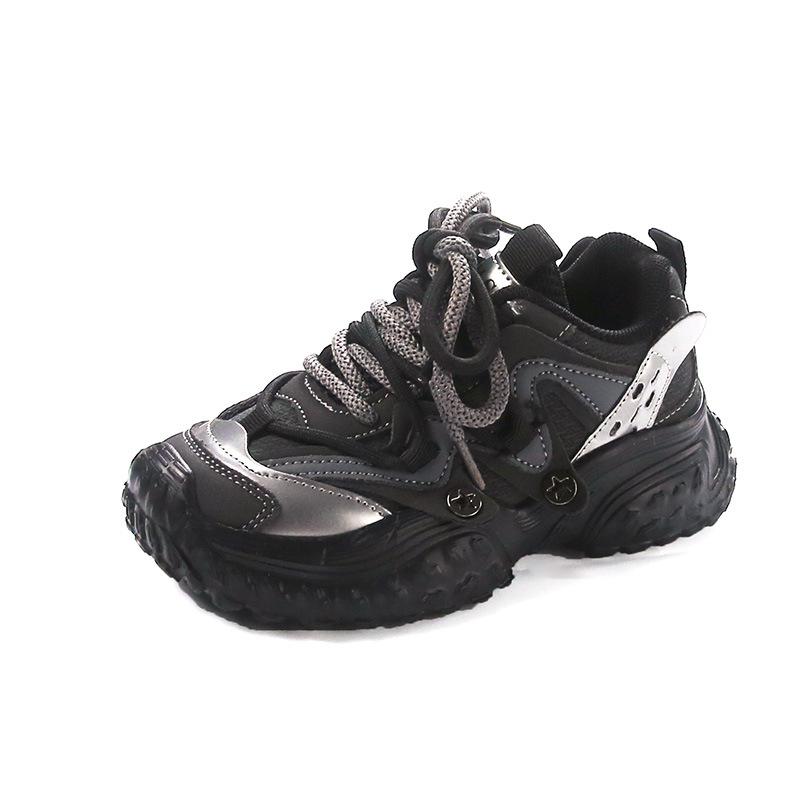 Children's sports shoes 2025 autumn popular fashion versatile baby girl casual shoes boys soft-soled dad shoes trend