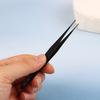 Precision ESD Anti-static Tweezers Set -6-pc Durable Stainless Steel Tool For Electronic Repair And Process Modeling, Bending&St