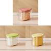 Plastic Spice Jar With Sealing Lid For Kitchen Storage And Condiment Organization