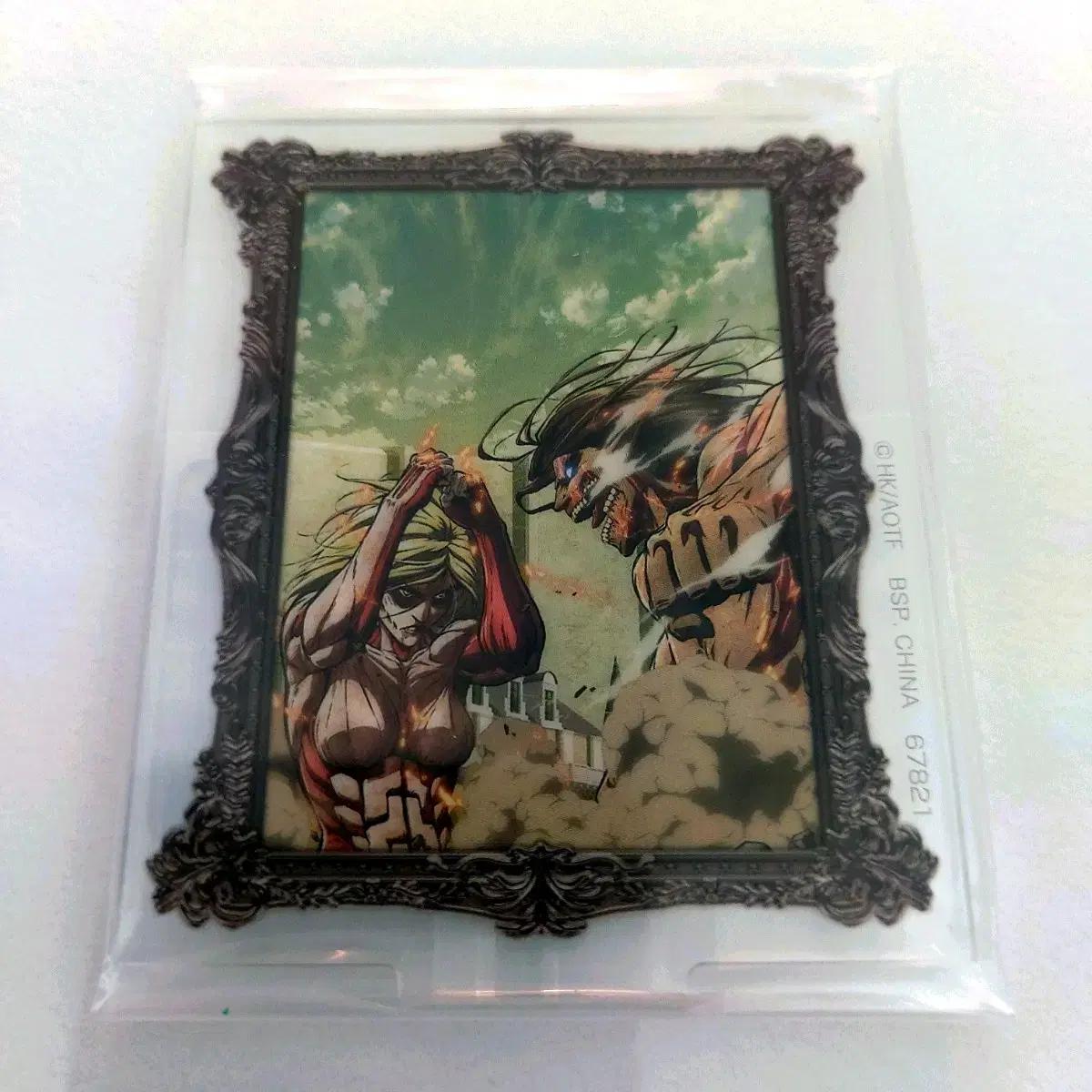 

Attack On Titan E-prize Eren Annie Acrylic Sealed