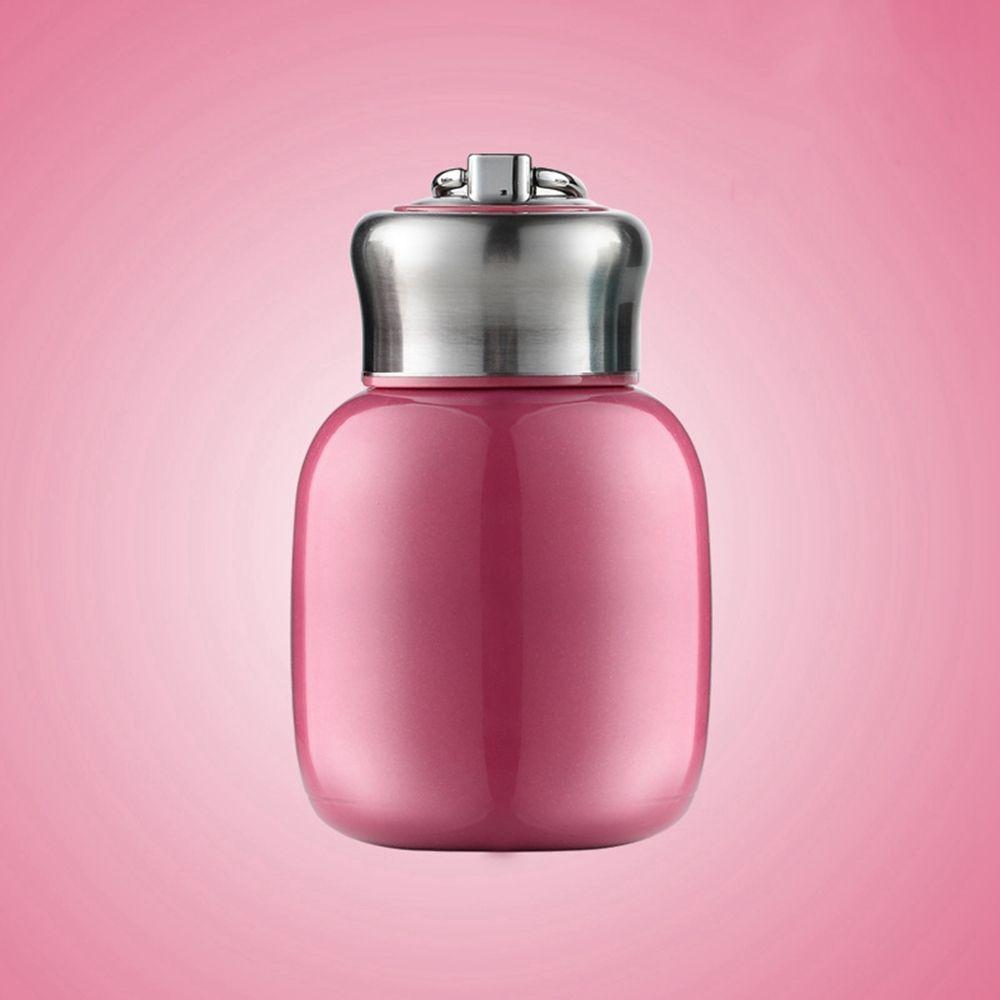 

Посуда для питья Милые изысканные термосы из нержавеющей стали Термосы Чашки Кружки Изолированная Бутылка 200ml розы красного