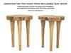 Kursi Stool Teak Cm Ø 35X45