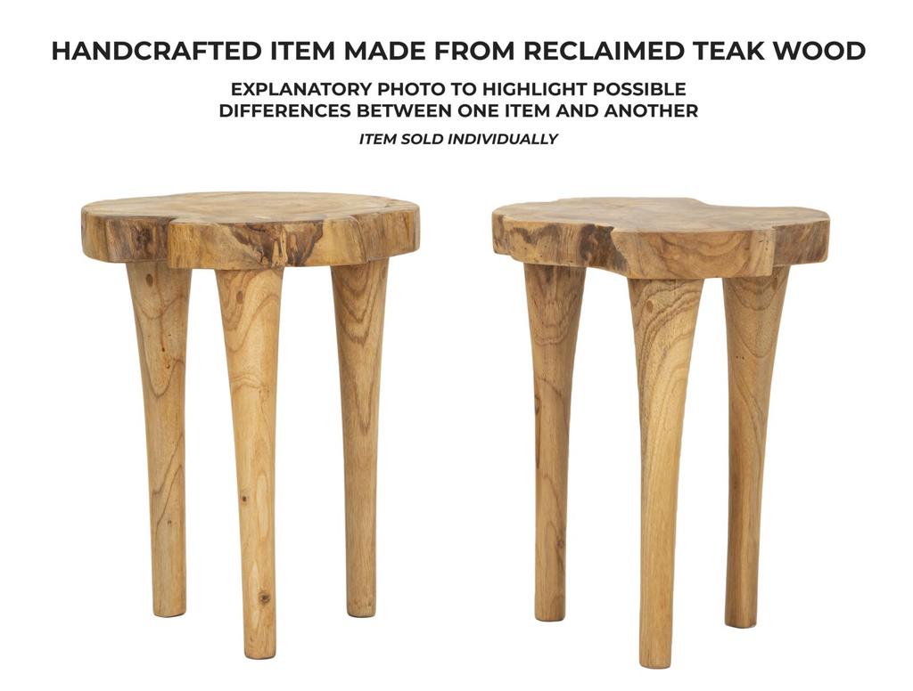 Kursi Stool Teak Cm Ø 35X45