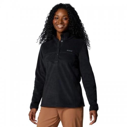 Columbia Womens/Ladies Benton Springs II Pull Over Fleece Snap Sweatshirt