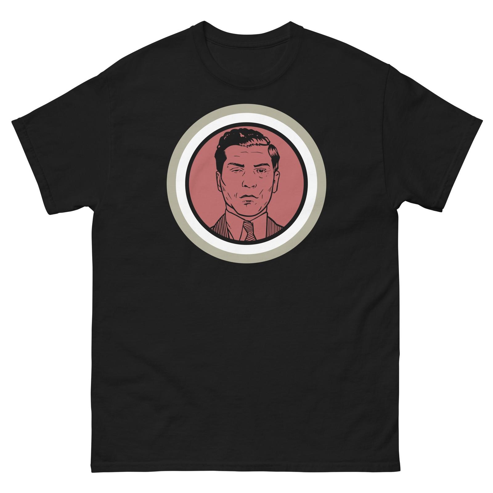 Lucky Luciano Black Graphic Tee T Shirt Unisex classic tee XXXL