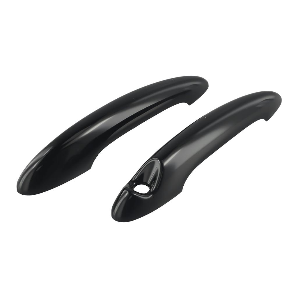 2Pcs Glossy Black Door Handle Covers For MINI For Cooper S R50 R52 R55 R56 R59 R61 Car Handle Cover Replacement Parts
