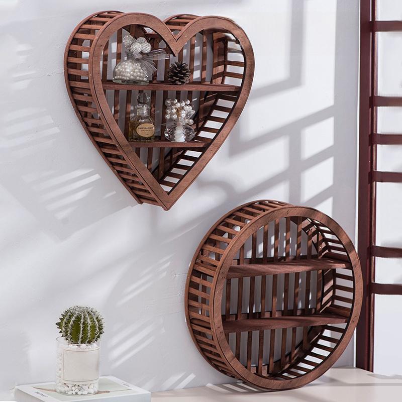 1PC Floating Shelves for Home Decor Decorative Wall Shelving Unit Modern Wall Organizer Wooden Wall Storage Rack