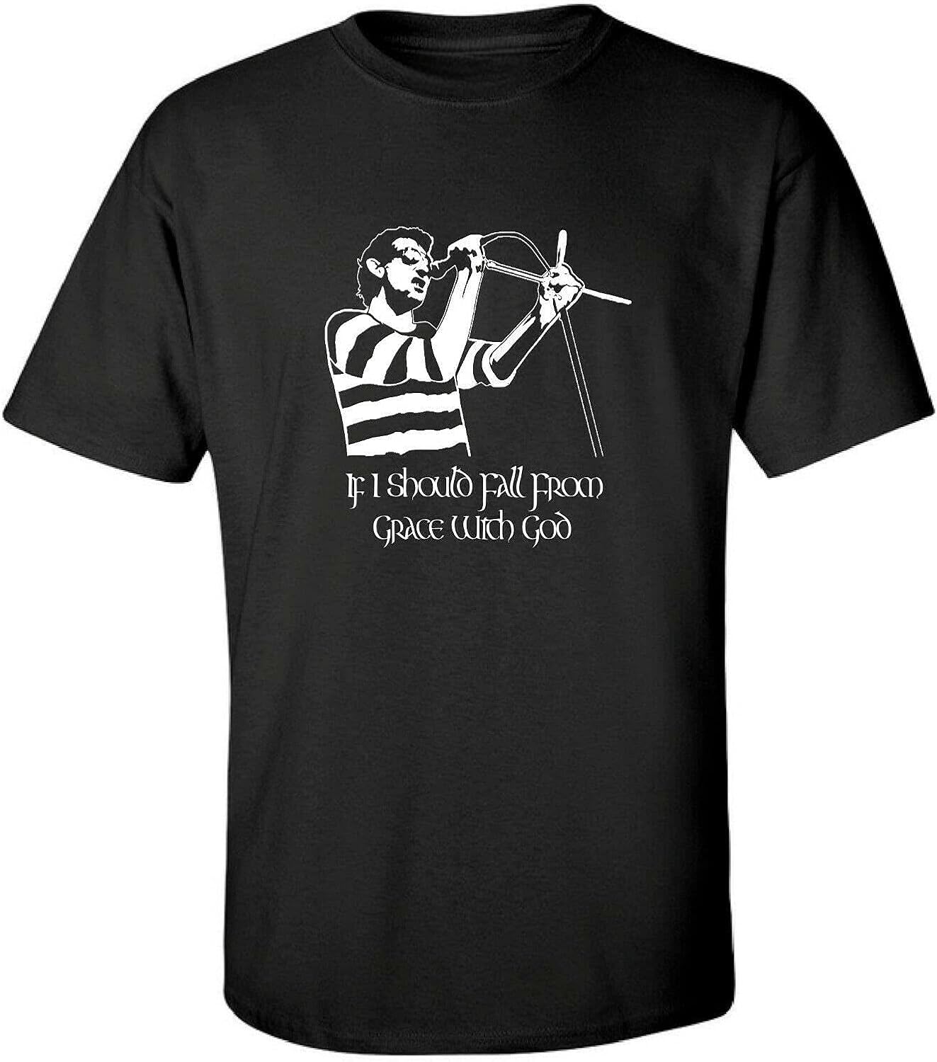 Shane MacGowan Irish Singer Songwriter Folk Music Mens T-Shirt 4XL