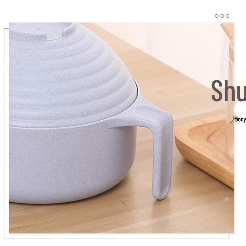 Wheat Straw Noodle Bowl & Utensil Set