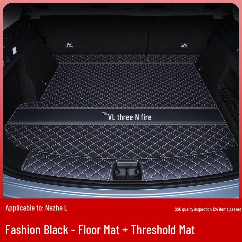 2024 Nezha L Trunk & Tail Box Mat Car Modification Accessories 【Nezha L】Selected Leather Original Car Mold