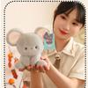 Adorable Plush Elephant Stuffed Animal Office Companion Soft Toy For Kids Gift