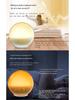 LED Sunrise Wake-Up Light with Dual Alarm Clock and Bedside Night Light