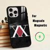 כיסוי טלפון רישיון האנטר X ל-iPhone17,16,15,14,13,12,11 פלוס, פרו מגנטי למגסייף טעינה אלחוטית