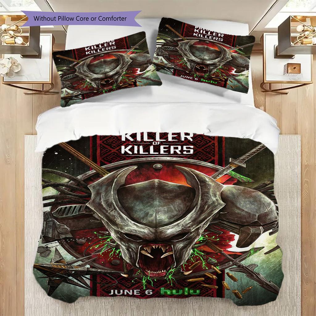 Aliens Vs Predator Omnibus Prey Threepiece Set 1 Duvet Cover 2 Pillowcase Without Core Bedding Set Duvet Cover And Pillowcase