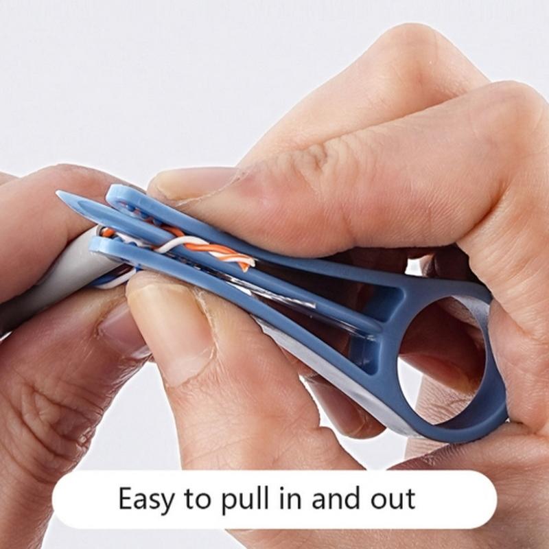 Network Cable Untwist Tool, Engineer Wire Straightener For Cat5/Cat5E/Cat6/Cat7 Wires Pair Separator Tools Quickly & Easily Untw
