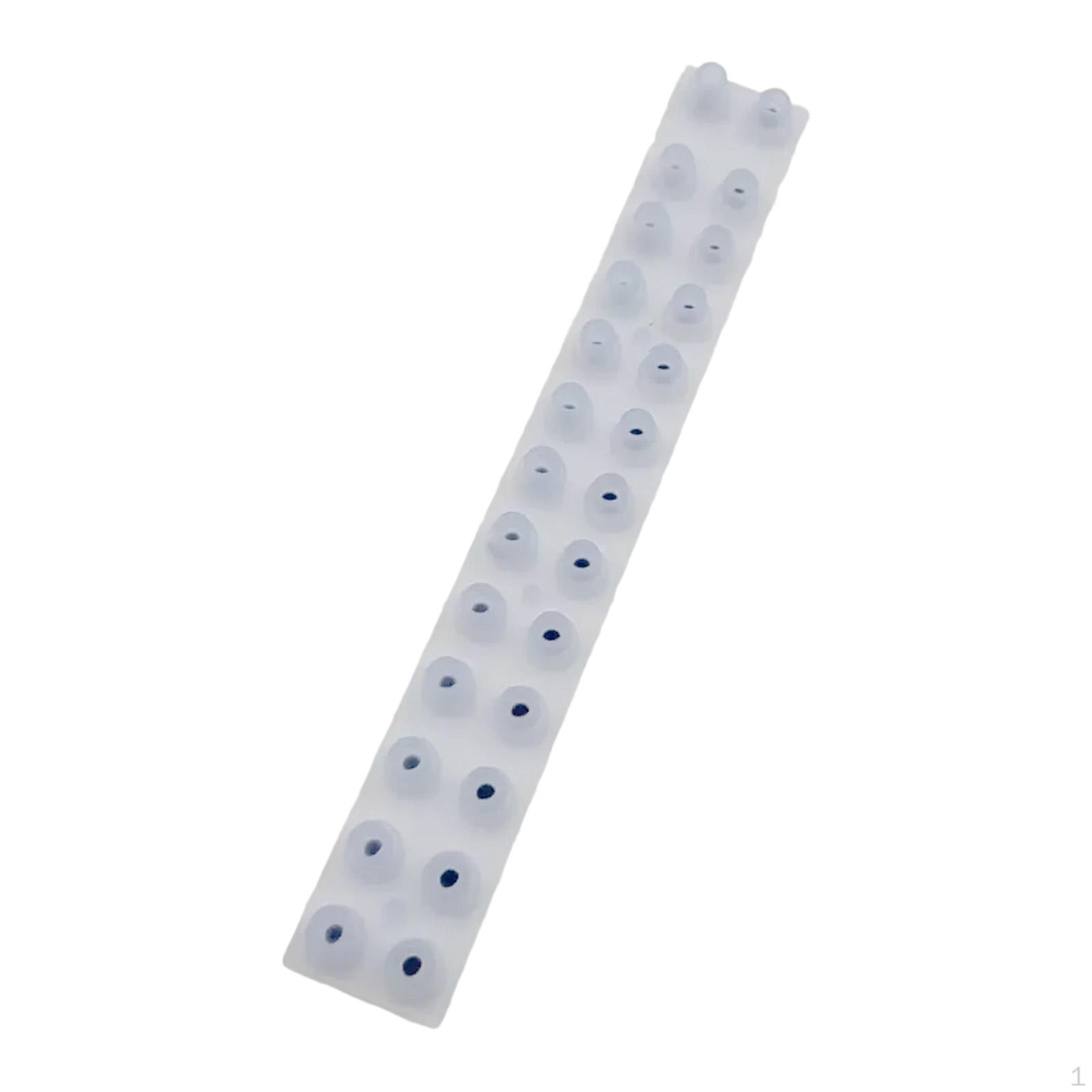 

Conductive Strip Rubber Strips Contacts Repair Spare Parts for Electronic Keyboard Keys H 1Pc