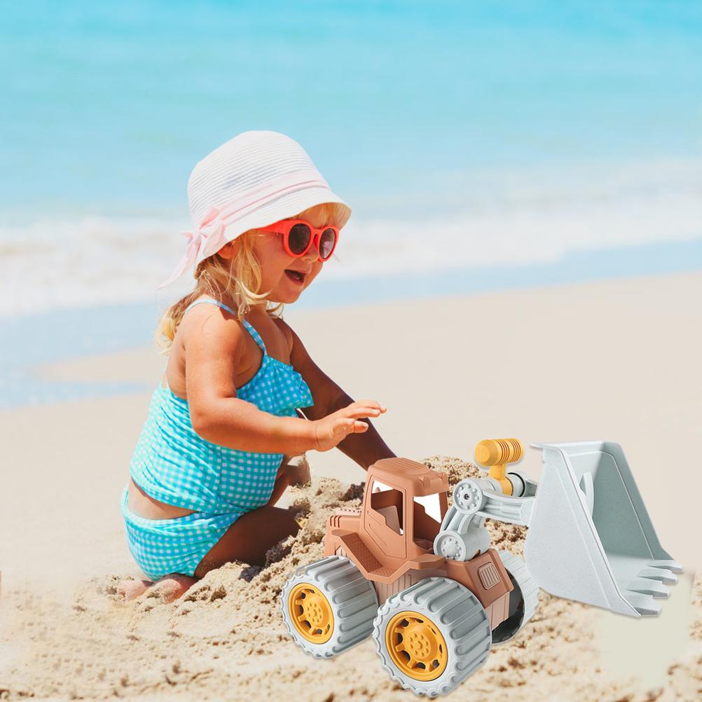 Children Engineering Car Toy Beach Bulldozer Truck Toy Car Toy Beach Sand Toys Snow Excavator Toy
