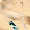 HD Screen Neckband Headphones Noise Reduction Karaoke Earphones Wireless Earphones  Gamer Use