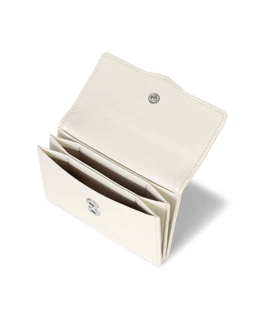 Prouve Pr Accordion Wallet - Cream
