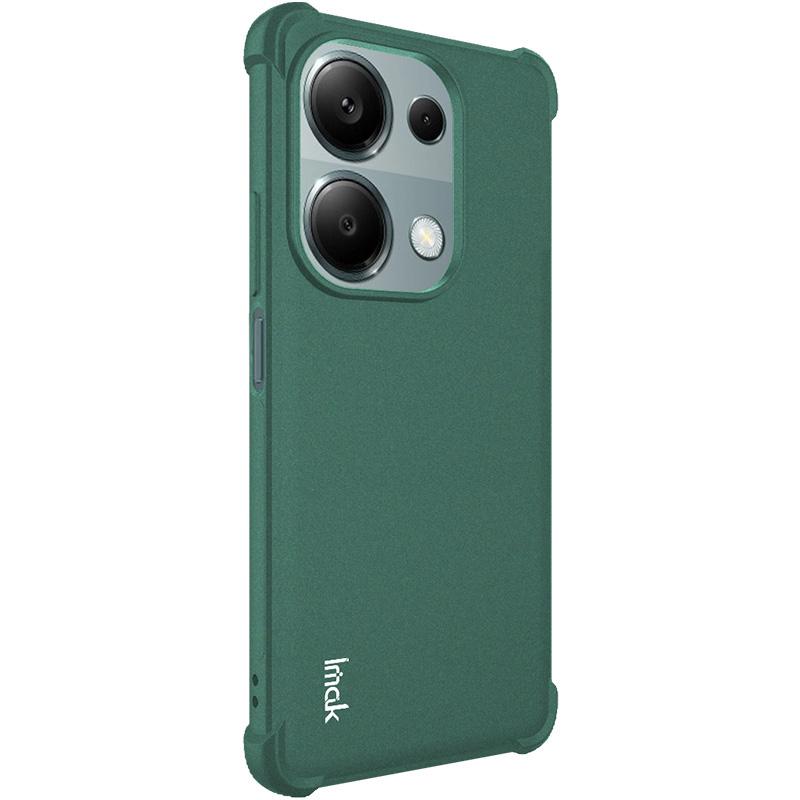 IMAK For Xiaomi Redmi Note 13 Pro 4G/Poco M6 Pro 4G Case Matte TPU Phone Cover Corners Fall Protection