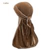 Fashion Fine Colorful Head Wrap Breathable Baotou Cap Chemotherapy Cap Muslim Hat Cute Cap In Women 'S