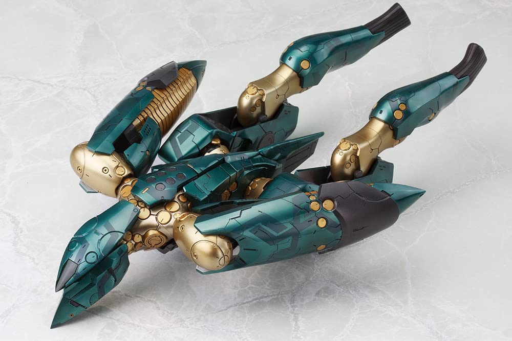 Kotobukiya Metal Gear Solid 4 Guns of the Patriots Metal Gear RAY 1/100 Scale Plastic Model Kit, Approximately 210mm Long, Molded In Color, KP266X