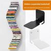 1PCS Invisible Bookshelf Wall Mounted Storage Rack Hidden Suspended Storage Rack Book Wall Support Rack
