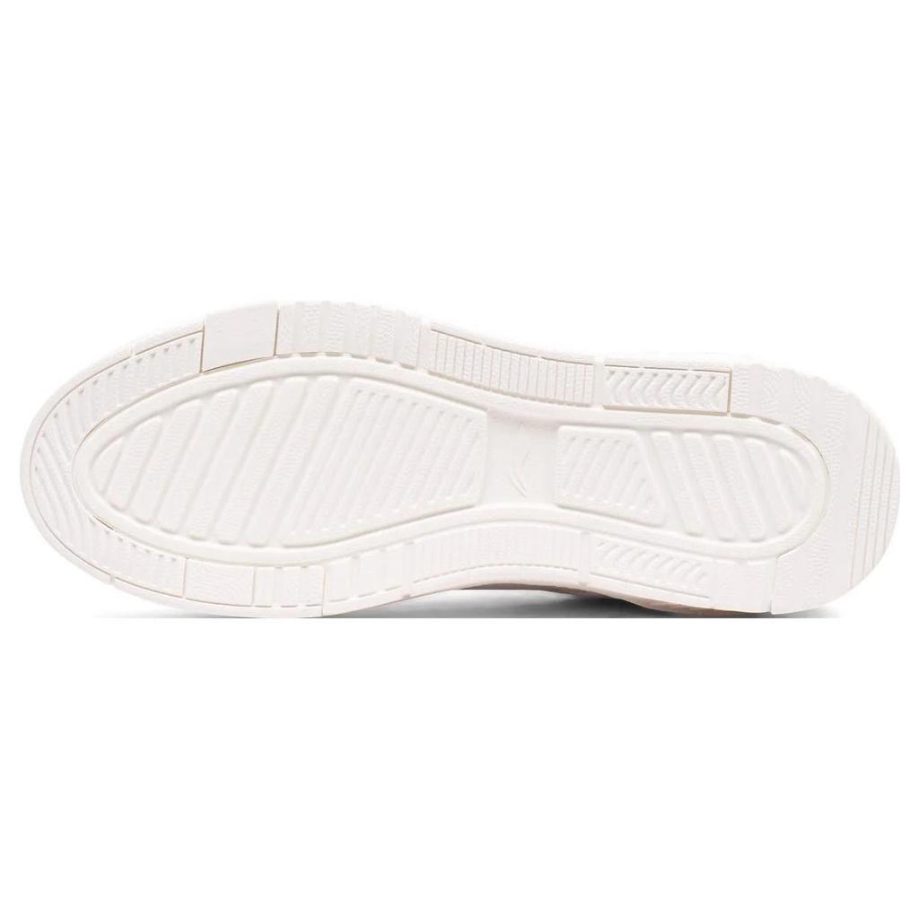 Li Ning COMMON 70s Comfortable Cushioning, Wear Resistant Low top Skateboard Shoes Men's White Brown AGCT043-2