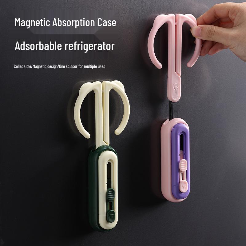 Magnetic 2-in-1 Multifunction Scissors for Home and Office