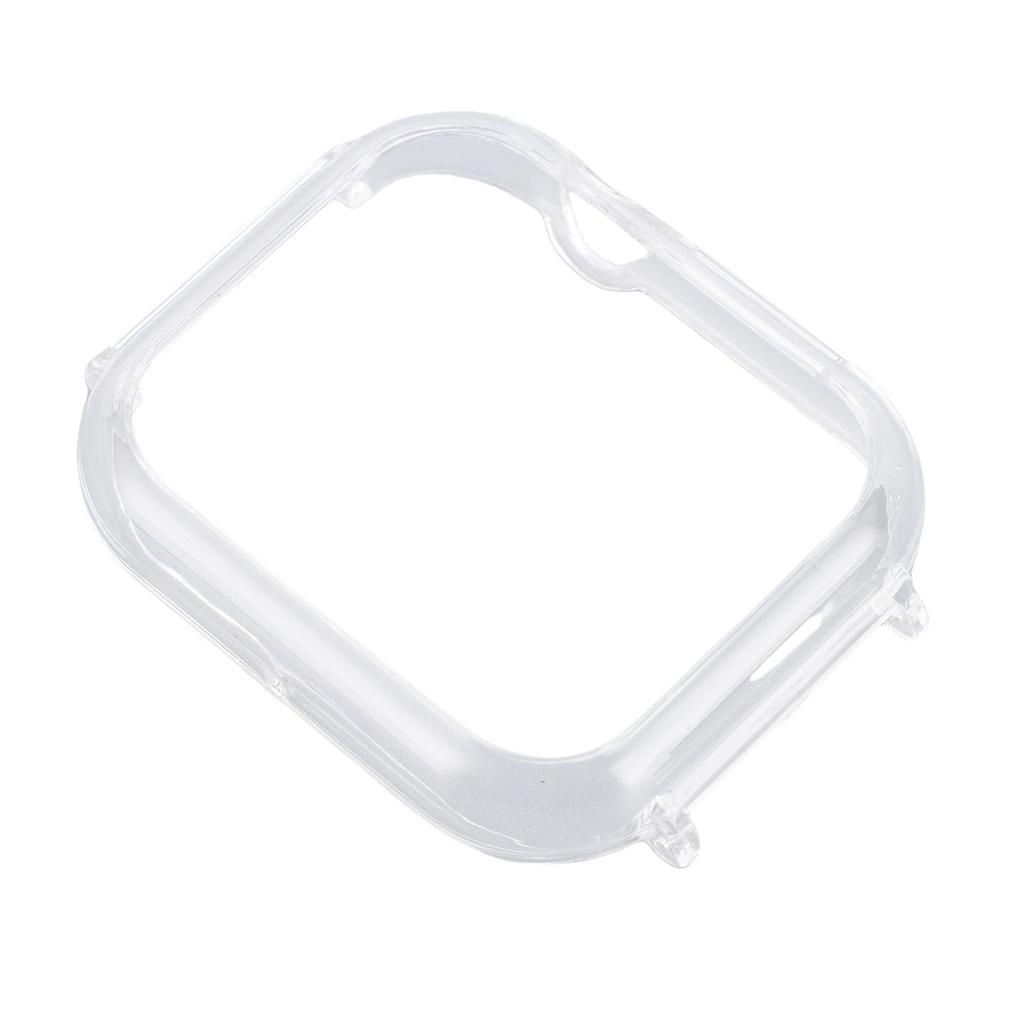 Watch Bumper Case Fit for 20mm Strap Scratchproof Shockproof PC Slim Smartwatch Ive Cover Frame