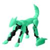 Dog Action Figure Multi-jointed Movable Adjustable Elbows 3D Printed Hound Action Figure Poseable Articulated Robot Dog Model