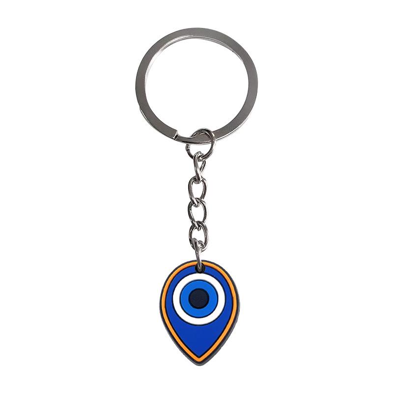 Evil Eye Keychain: Trendy Backpack Pendant & Ornament, Hot New Item with No Infringements