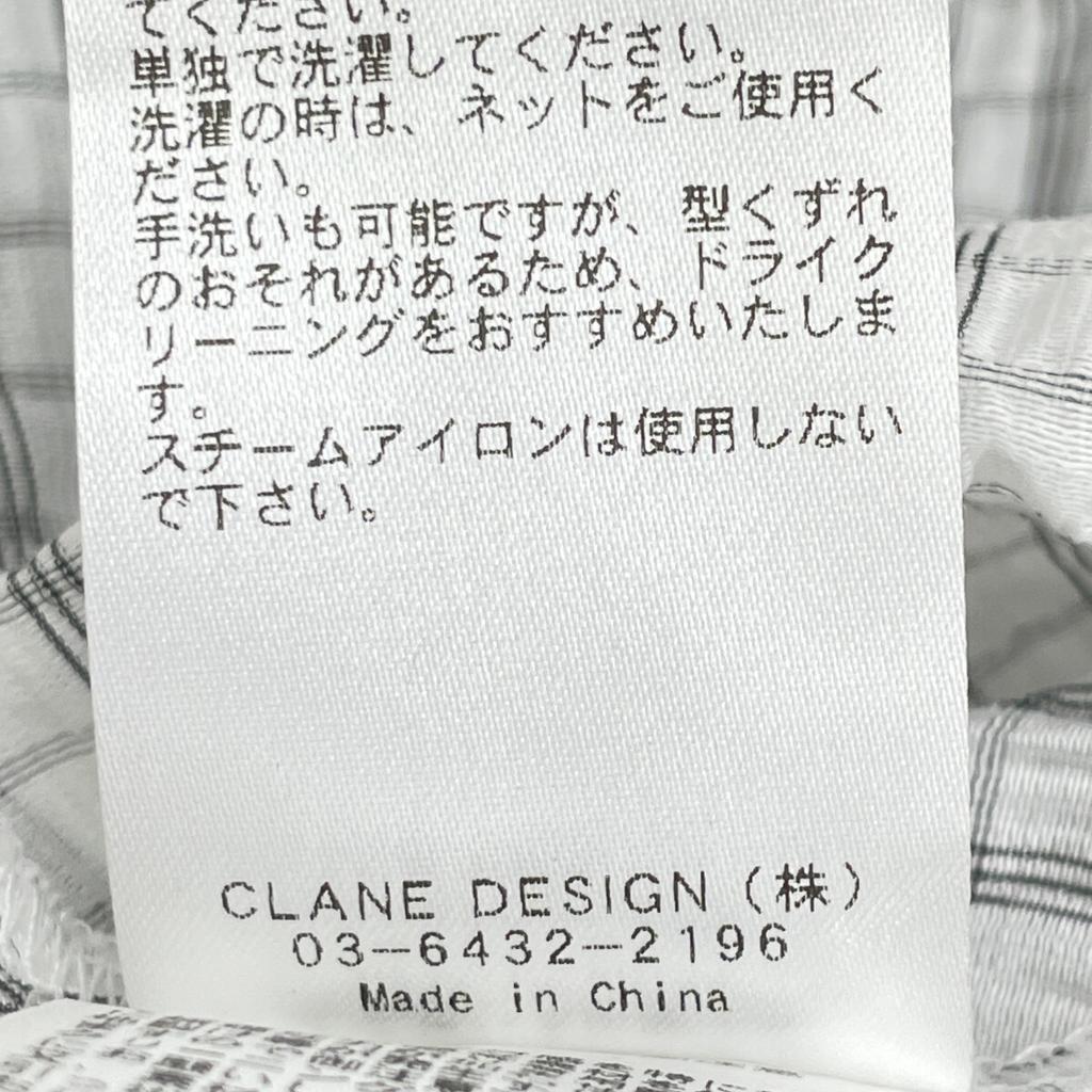 CLANE 25Stainless Steel 18112-5182 MIX RANDOM SHIRRING ONEPIECE Dress 1 whiteUsed