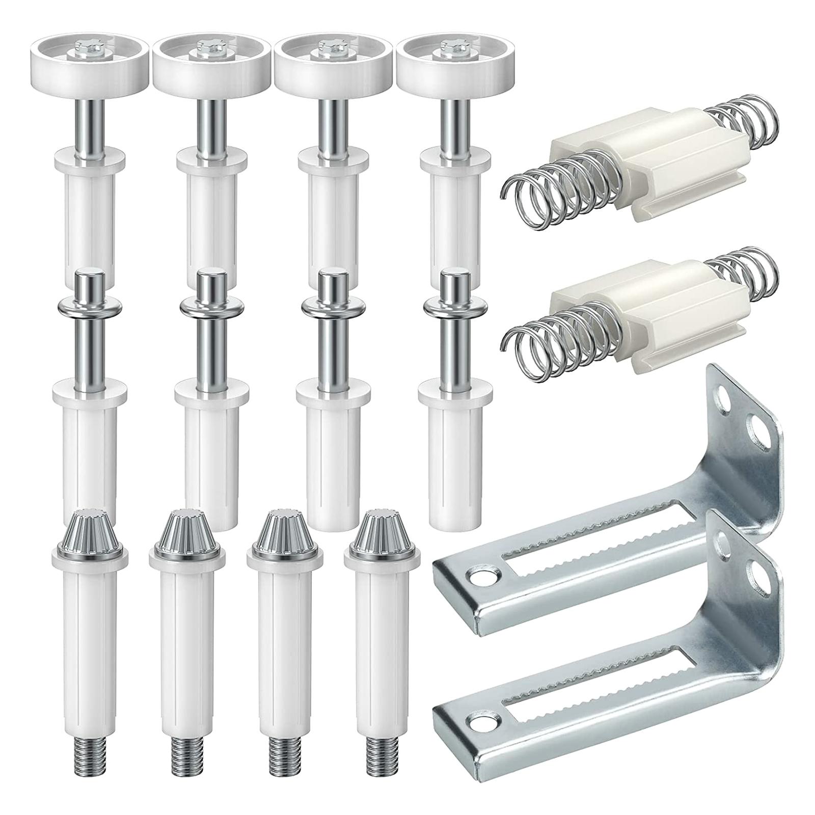 

Запасная часть для складной раздвижной двери шкафа Петли для складной двери из нержавеющей стали Верхние шарниры Комплект для ремонта дверной фурнитуры