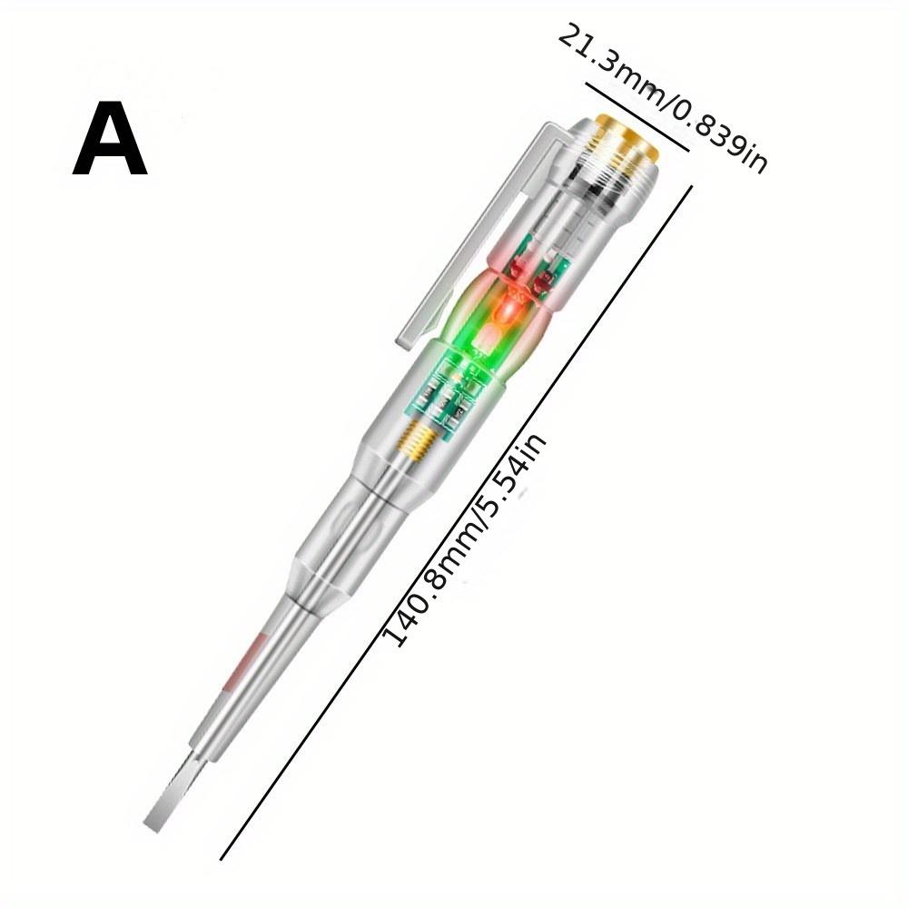 1 Stück intelligenter wasserdichter Spannungsprüfstift – Messen Sie die Spannung in Stromkreisen genau!