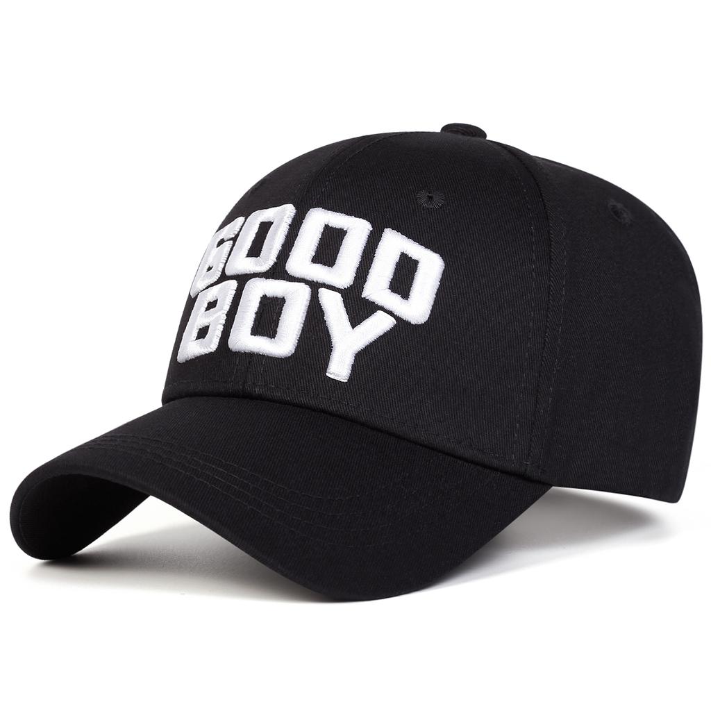 Berretti da Baseball Unisex Ricamo GOOD BOY Primavera Autunno Outdoor Regolabili Cappelli Casual Cappello Parasole Cappello Sportivo