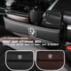 Car Leather Seat Gap Organizer Side Pocket Seat Storage Box Interior Accessories For Abarth FR FIAT 500 Siena Seicento Stilo