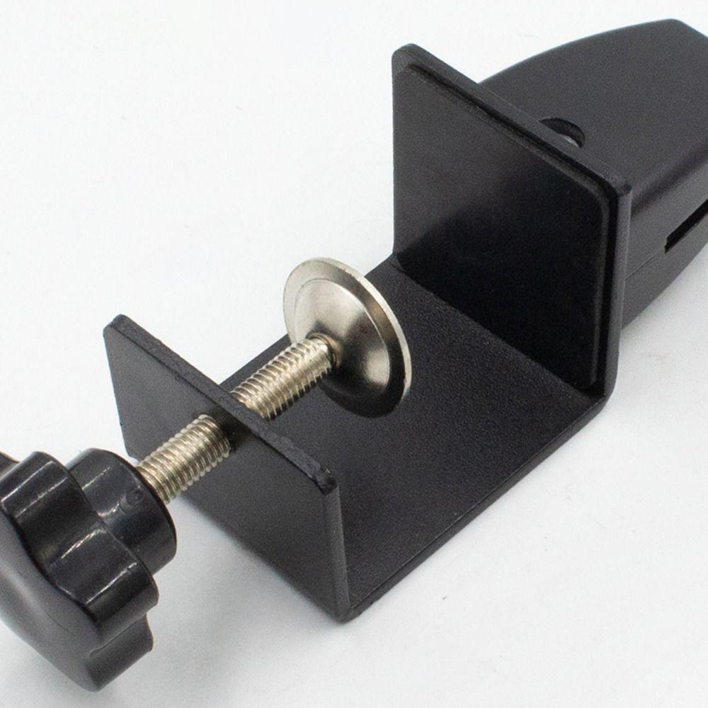 Büro-Schreibtischblende-Clip aus Aluminiumlegierung Multifunktional Verstellbare Glasklemme Möbelzubehör Beschläge Sichtschutz-Clip