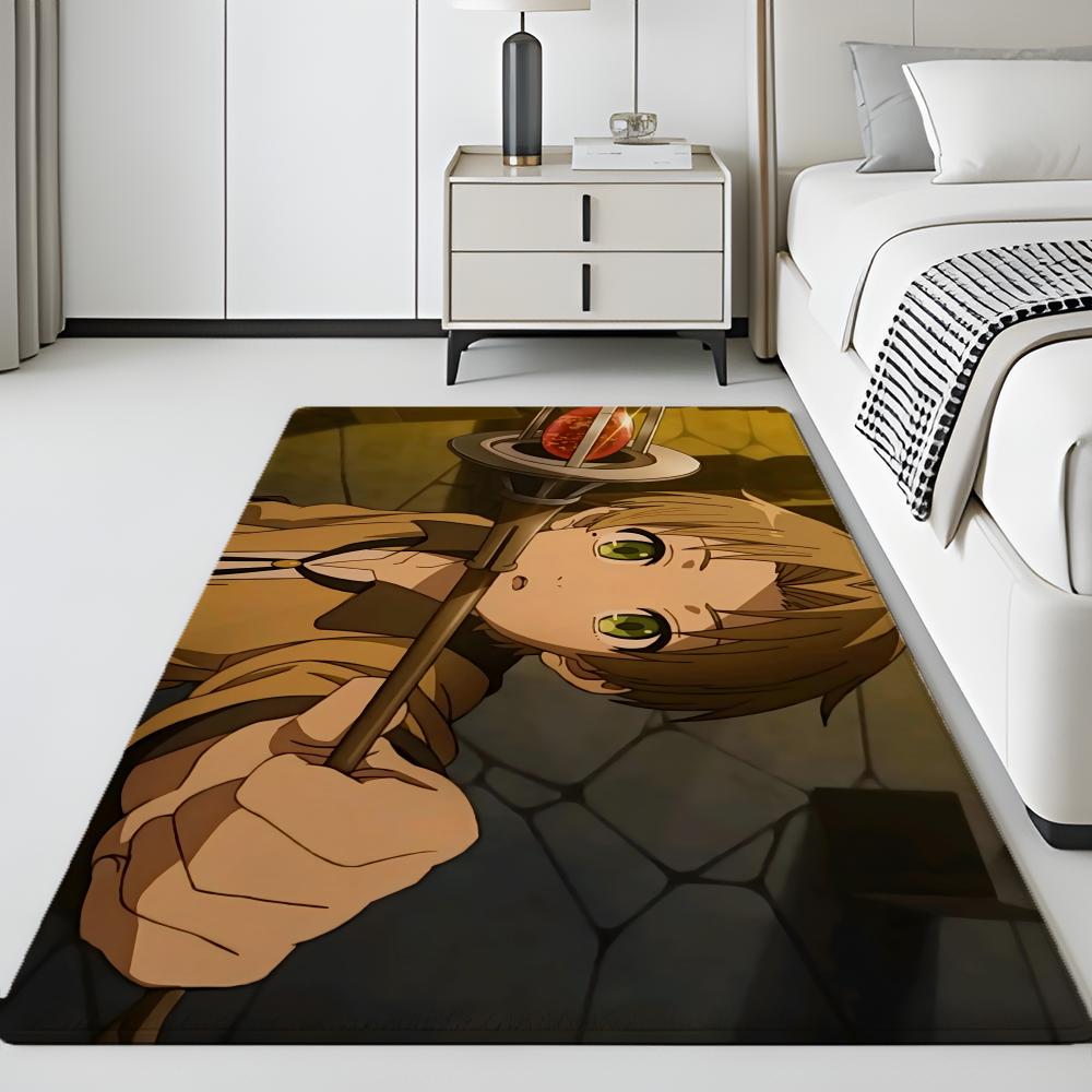 anime N-Natsume's Book of Friends Floor Mat Soft Flannel Entrance Door Mat Non Slip Absorbent Bathroom Bedroom Floor Rug