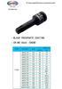 LICOTA USA Large 1/2" Hex Star Pneumatic Long Extension Socket A4MLT10