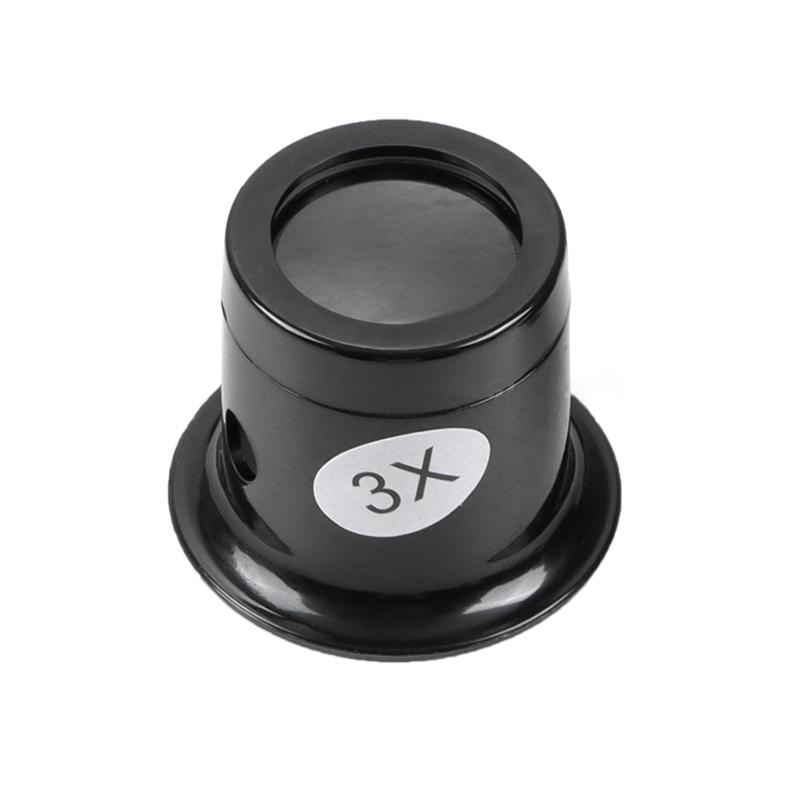 4 Stück Uhrenlupe Werkzeug Augenlupe Schleife Lupe Vergrößerungsglas Schmuck Vergrößerungswerkzeuge