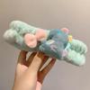 Cute Cartoon Plush Hair Tie Headband - Women's Makeup & Face Wash Accessory