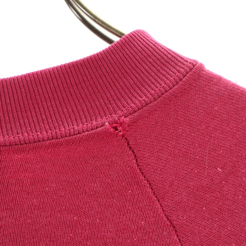 FRUIT OF THE LOOM 90s Old Long Sleeve Sweat Trainer L Pink Women Used