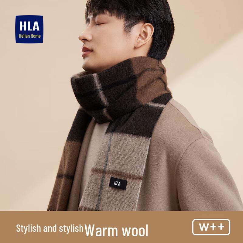 HLA Pure Wool Winter Scarf