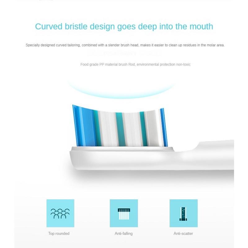 Goldfish Sonic Elektrický kartáček Hlava UW-01 Série Náhradní hlava kartáčku