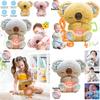 Adorable Pink Koala Sleep Aid Plush Toy With Soothing Music For Babies