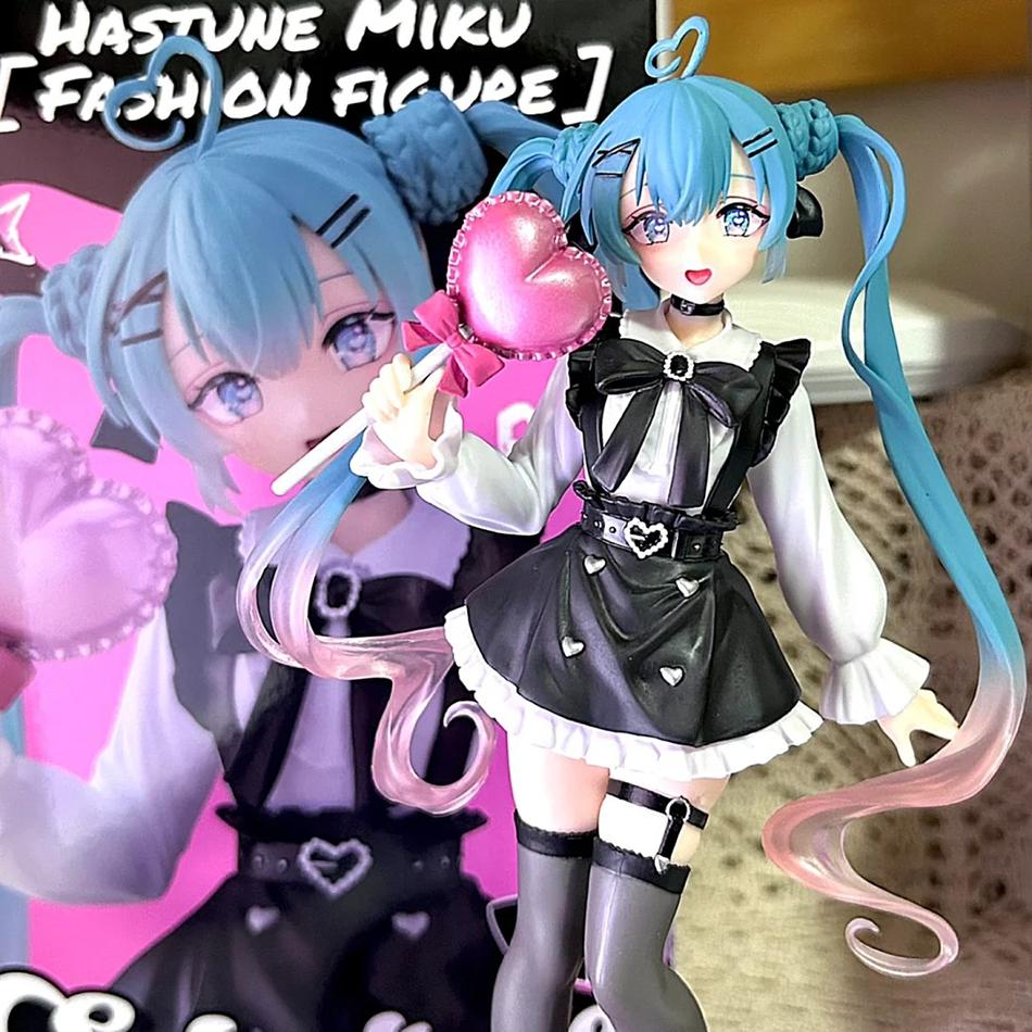 21cm Sexy Girl Hatsune Miku Anime Figure Fashion Subclture Miku Action Figure Christmas Gift PVC Collection Model Doll Toys