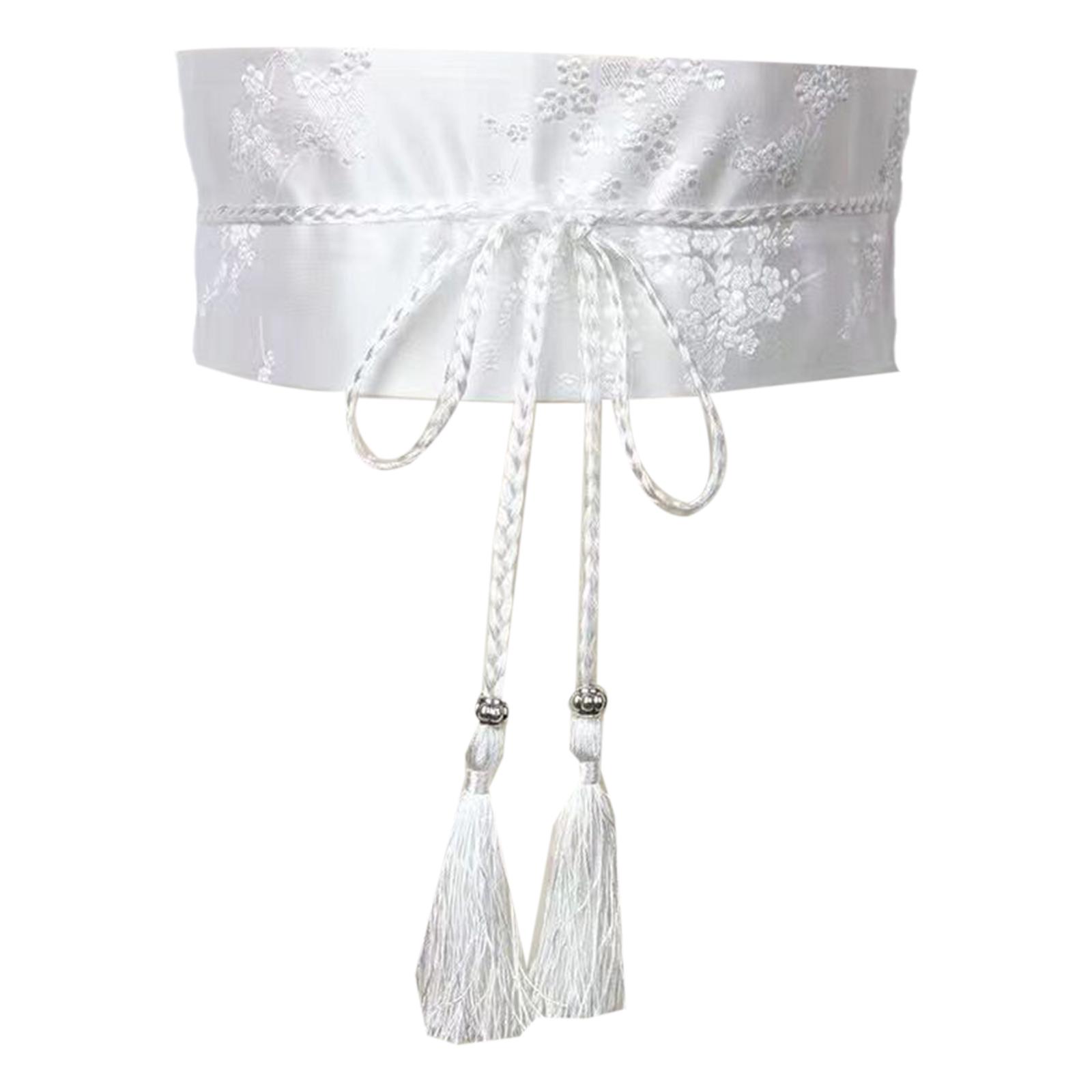 

Винтажный пояс Ханфу для женщин Элегантный пояс в китайском стиле с кисточками Аксессуар для одежды Ханфу Династия Хань