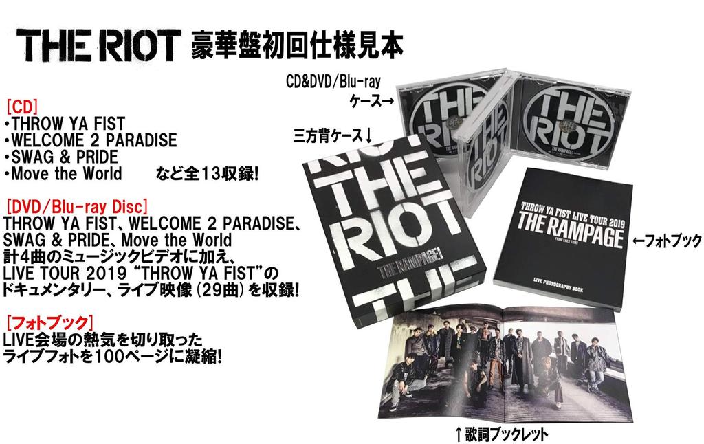 [USED] THE RIOT (CD+DVD 2-disc Set) (regular Edition)