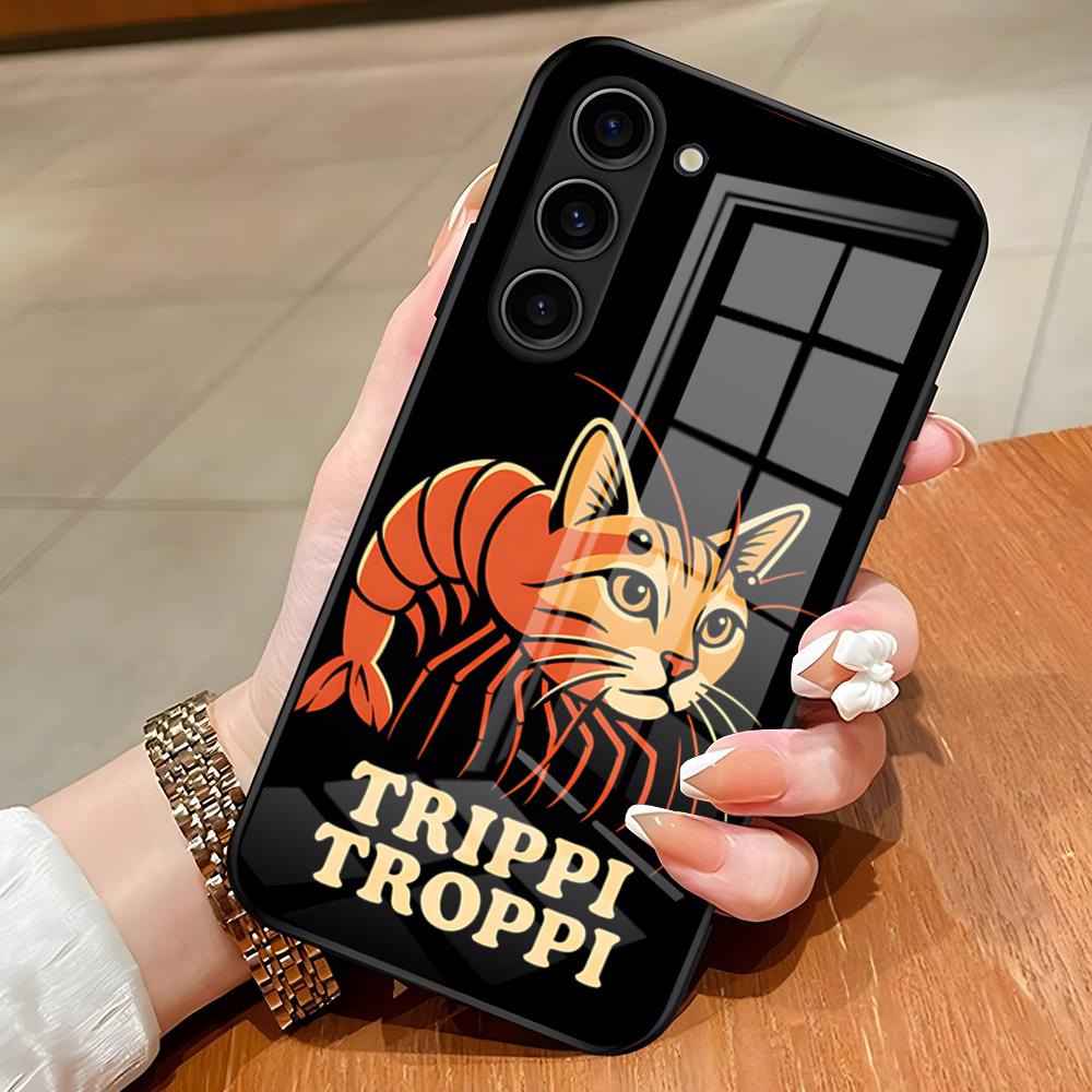Animals Italian Brainrot Phone Case For Samsung S26 S25 Edge Ultra S23 S22 S21 S20 Ultra Plus S24 Fe A54 A53 A25 Glass Cover
